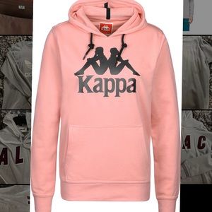 Good Quality Pink Kappa Hoodie